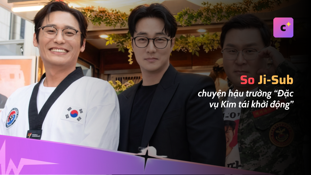 Hậu trường "Đặc Vụ Kim Tái Khởi Động": So Ji-sub thẳng thắn về cảnh thời trẻ